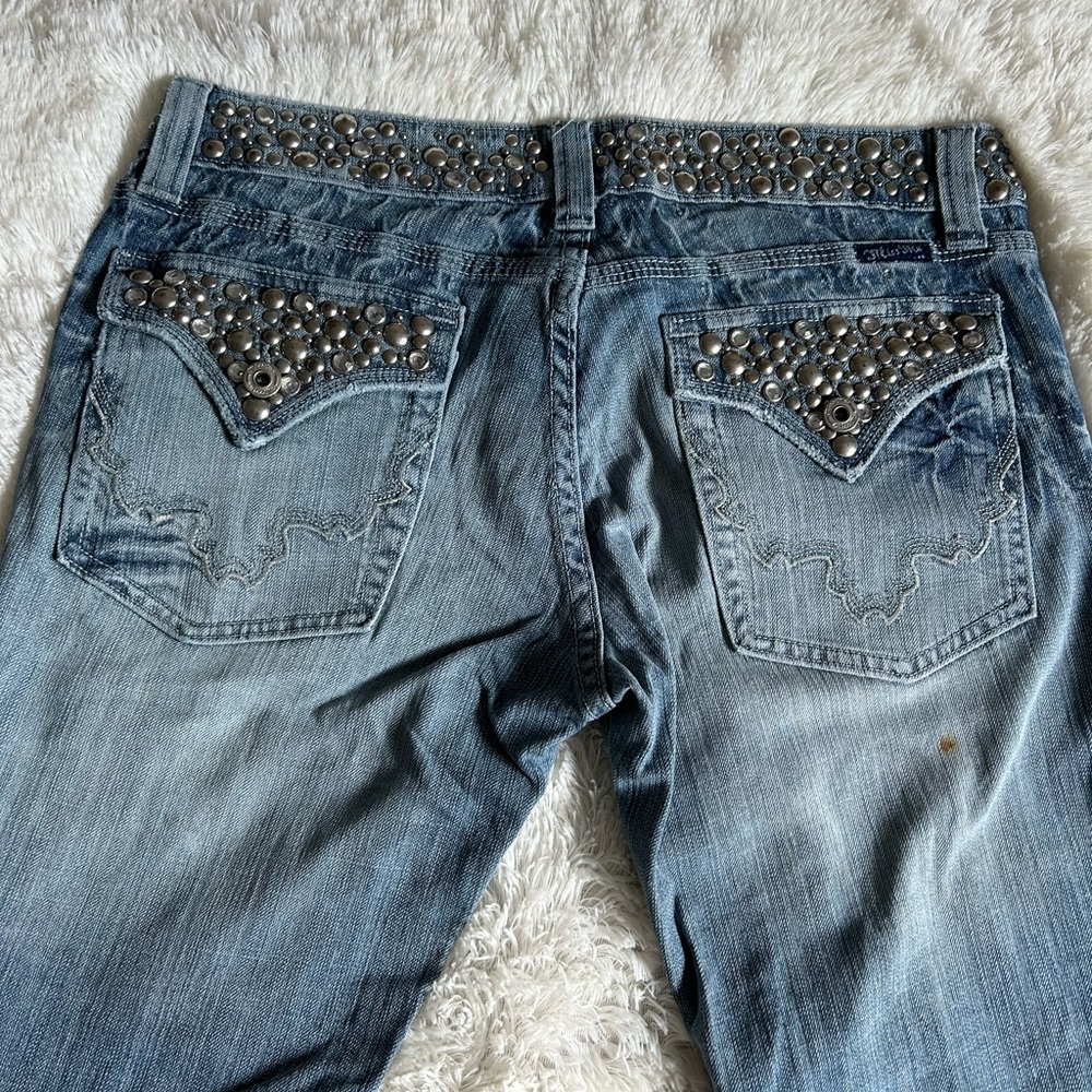 Light vintage miss me jeans